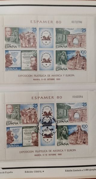 Colección sellos de España, CIRFIL