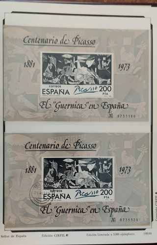 Colección sellos de España, CIRFIL