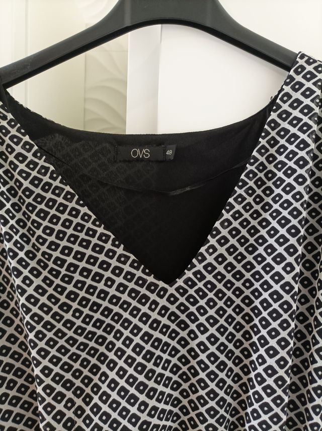 Vestito bianco e nero Oviesse