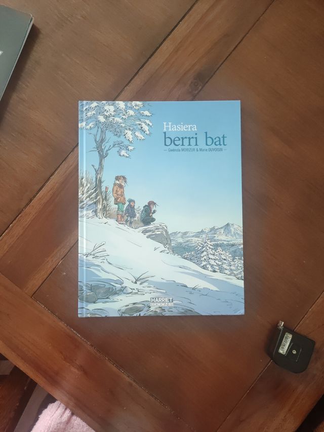 Cómic Hasiera berri bat