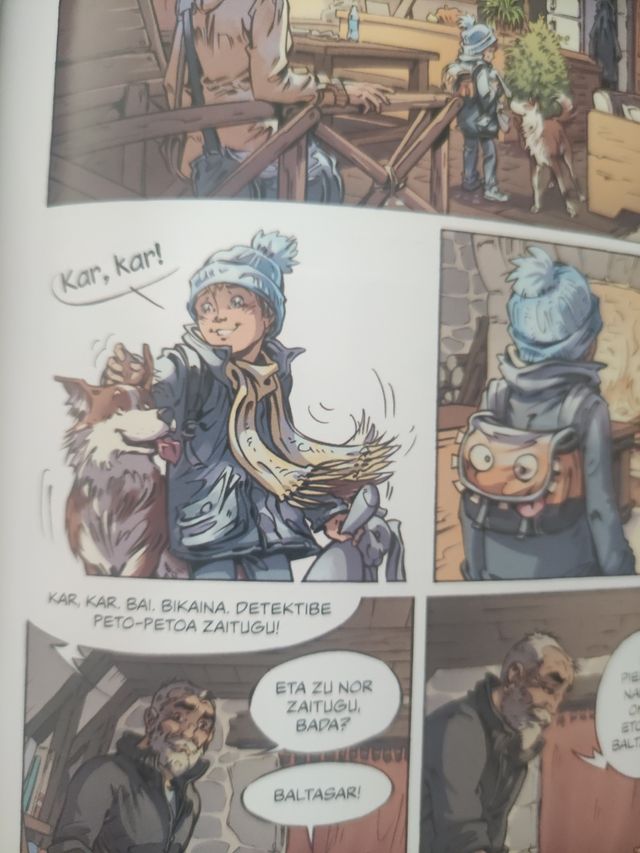 Cómic Hasiera berri bat