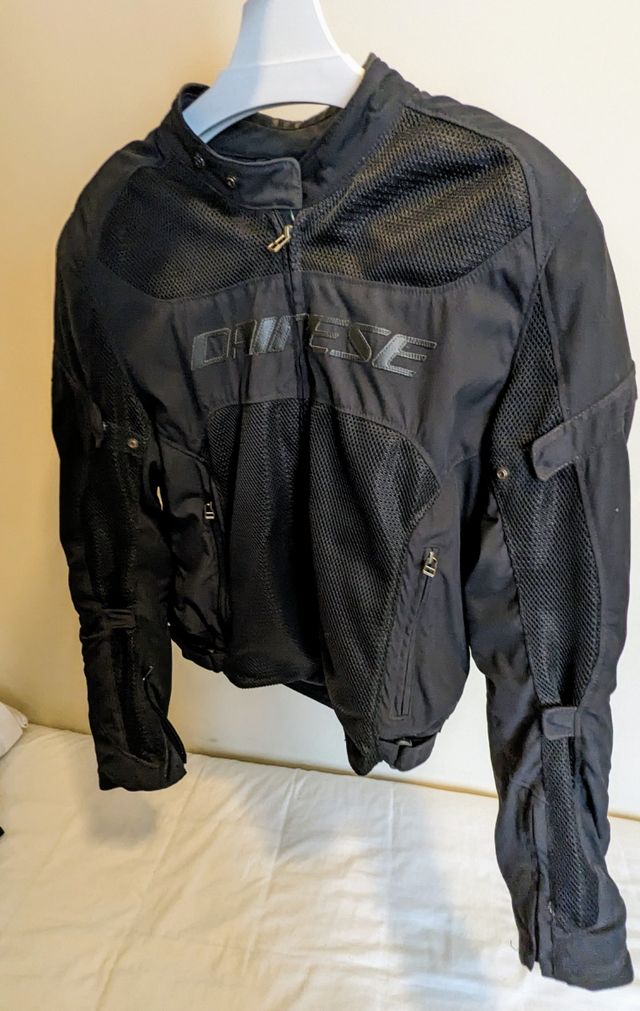 🔥 Dainese Air Frame D1 Tex + Espaldera Pro-Armor