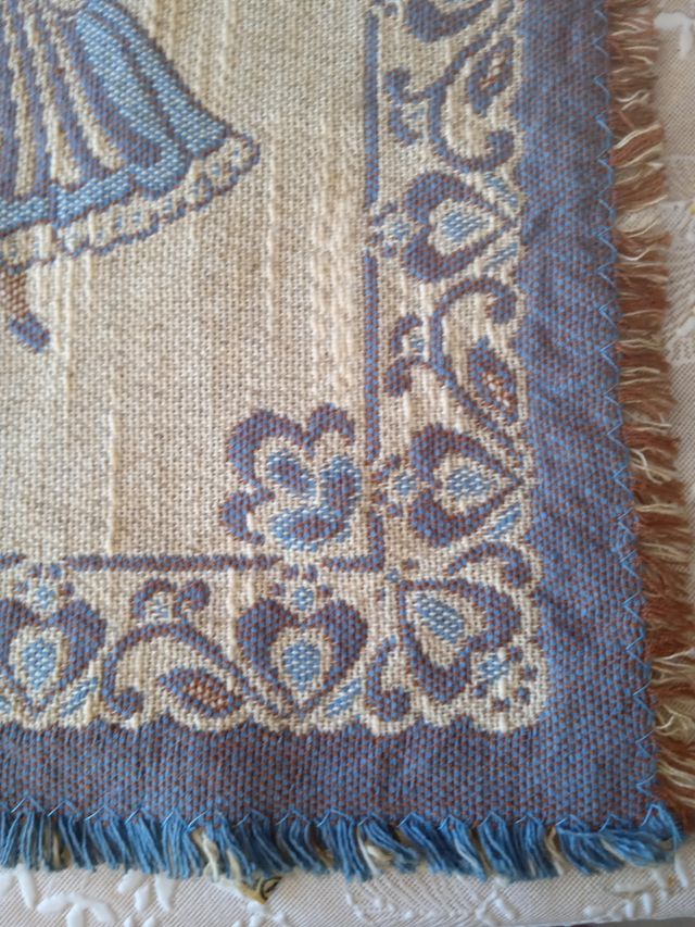 Tapiz antiguo rebersible