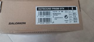 Zapatillas trekking Salomon gore tex