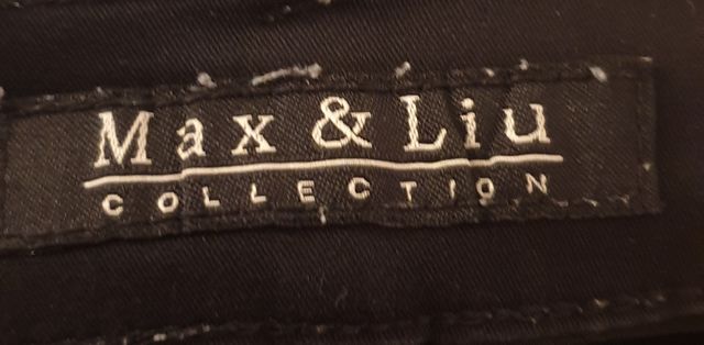Pantalone da donna nero Max & Liu taglia 44