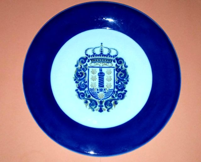 Plato cerámica Sargadelos