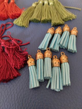 Pendenti/nappine vari colori