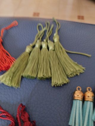 Pendenti/nappine vari colori