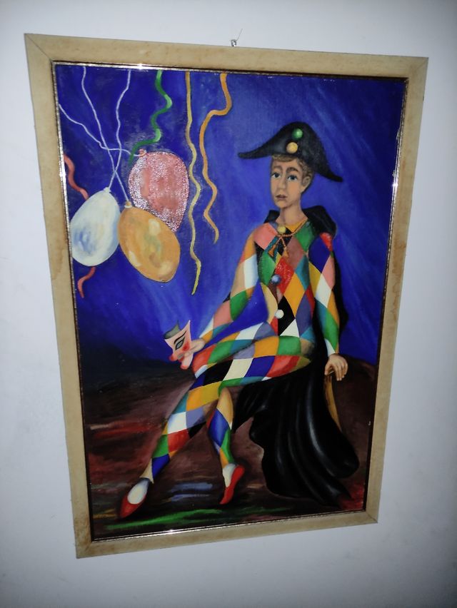 3 copas de cristal azul , medidas Alto 26 cm