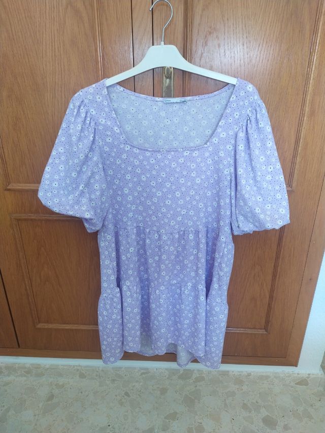 Vestido de punto babydoll