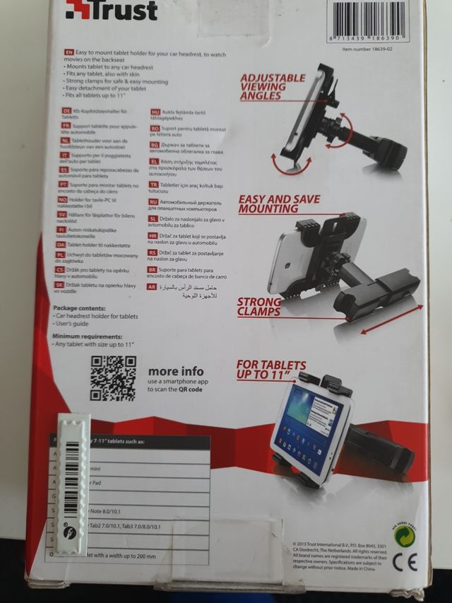 Soporte tablet para coche