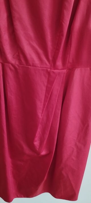 Vestido y chaqueta rojo
