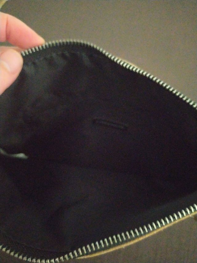 Bolso cartera clutch plata vintage