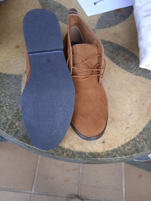 Botines beige nuevos del