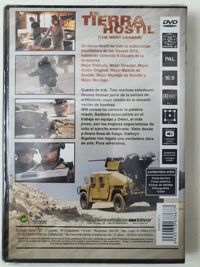 En tierra hostil (2008) 🎬🍿 💿 [DVD]
