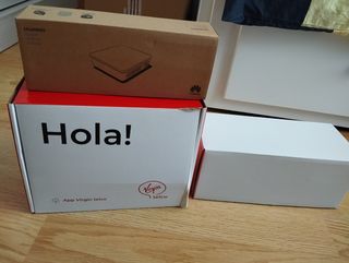 ROUTER + MÓDEM + DECODIFICADOR Y MANDO VIRGIN TELC