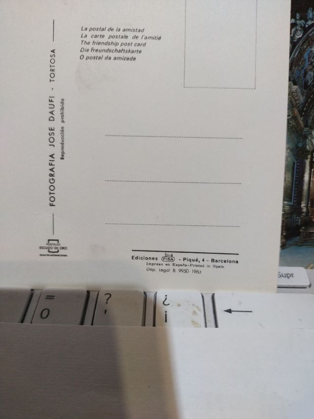 Lote postales de Tortosa años 60