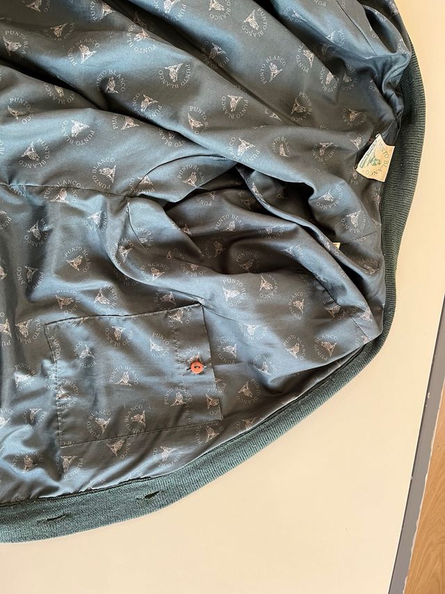 Chaqueta hombre de lana