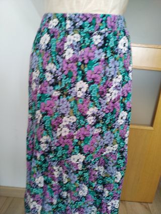 Falda estilo ibicenca estampdoXL