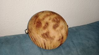 Antiguo Cuenco de madera vitange antiguo