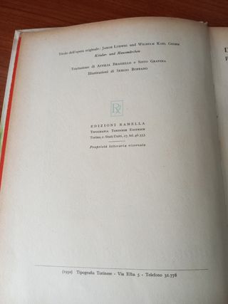 Libro di fiabe del 1950