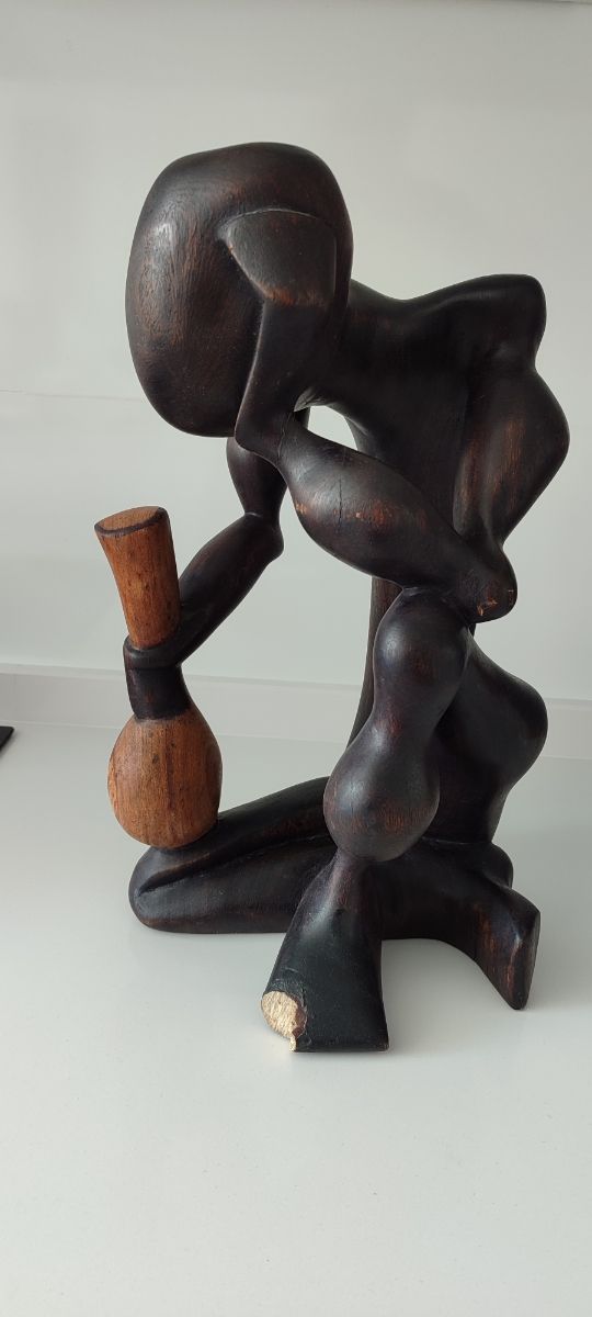 Escultura madera decoración