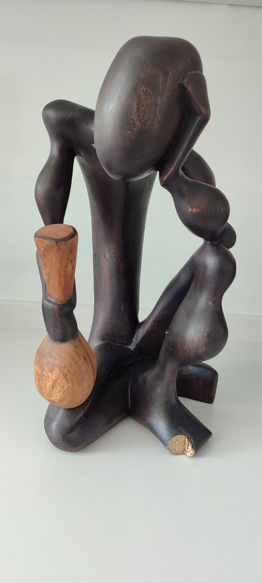 Escultura madera decoración