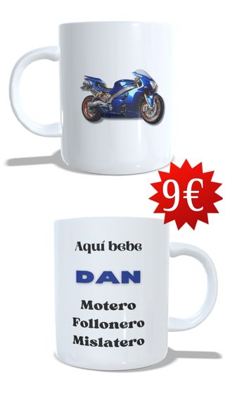 Con tu Nombre Personalizable Taza