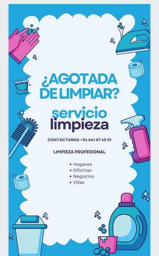 Servicio Limpieza del hogar