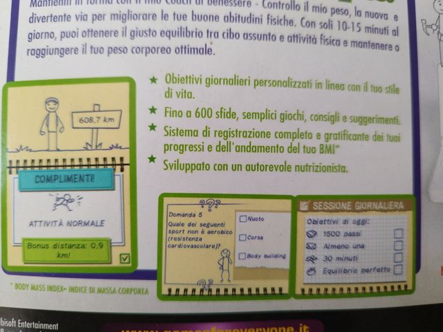 Il mio coach di benessere Nintendo Ds