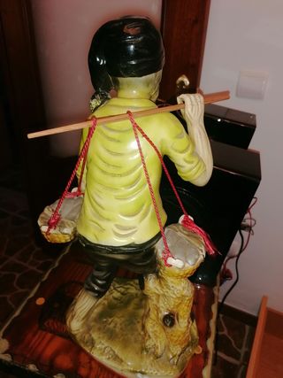 Figura antigua de pescador