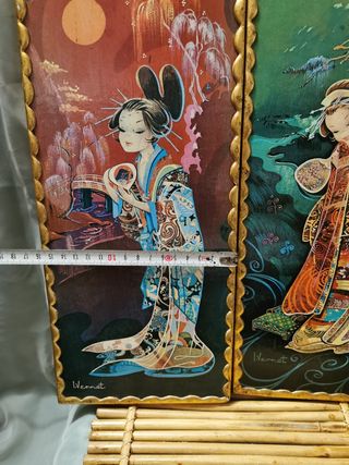 Cuadros lacados del artista e ilustrador I vernet