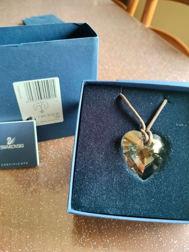 Collana Swarovski con cuore