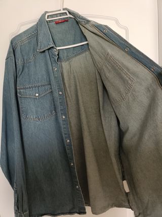 Camisa vaquera hombre