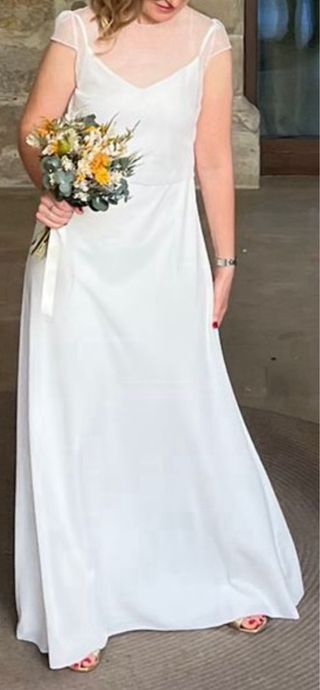 Vestido novia talla 38/M