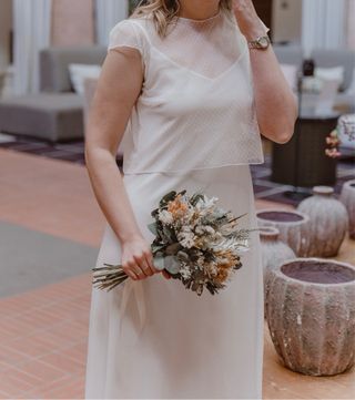 Vestido novia talla 38/M