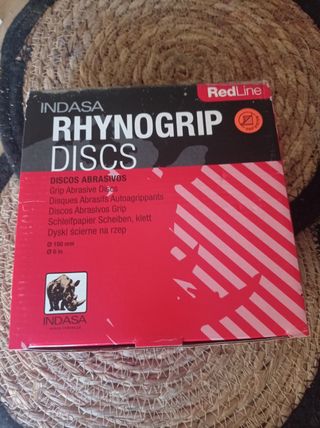 Discos  RHYNOGRIP CAJAS.Maquina  