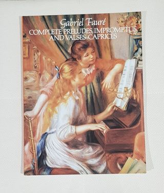 Preludios, Impromptus y Valses-Caprichos Fauré