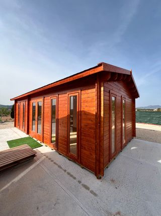 Casa de Madera 4x8 Modelo ARTEMIS 32m2