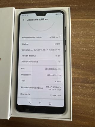 Huawei P20 pro 128GB