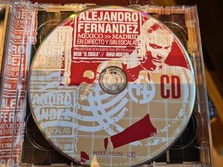 CD+DVD Alejandro Fernández