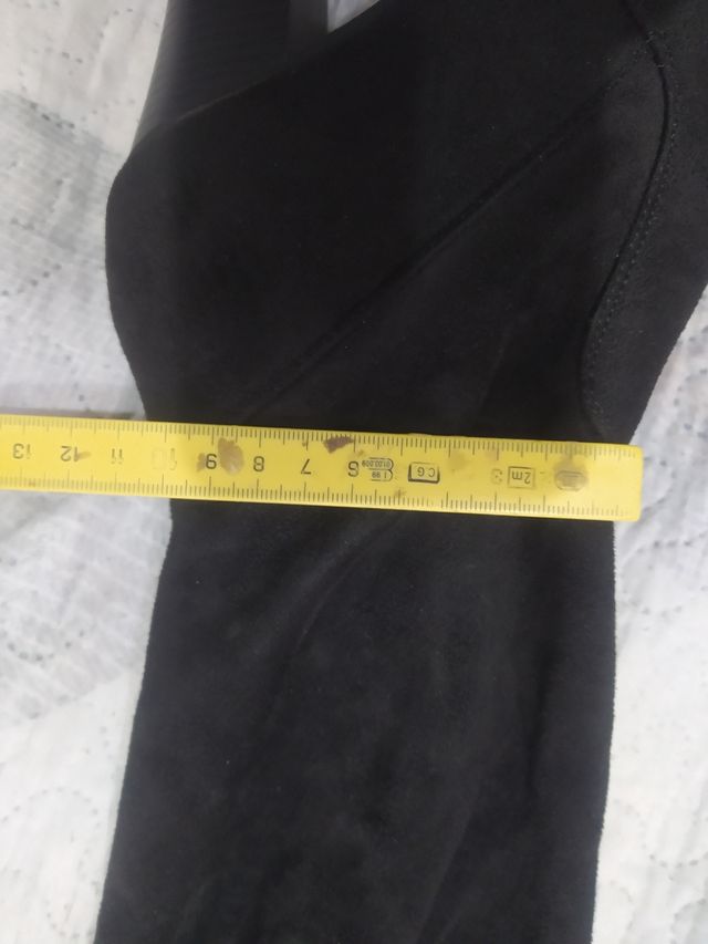 stivali lunghi con tacco