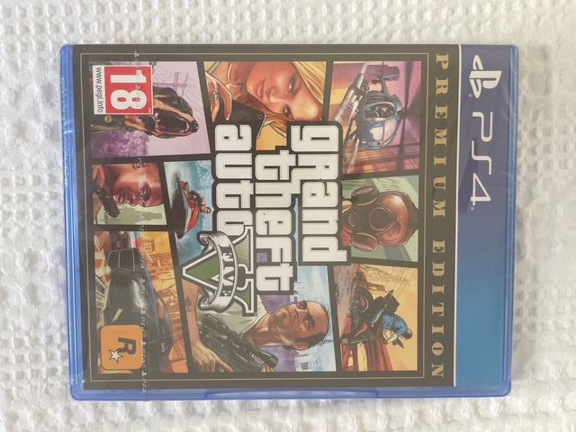 GTA V PS4 premium edition sin abrir