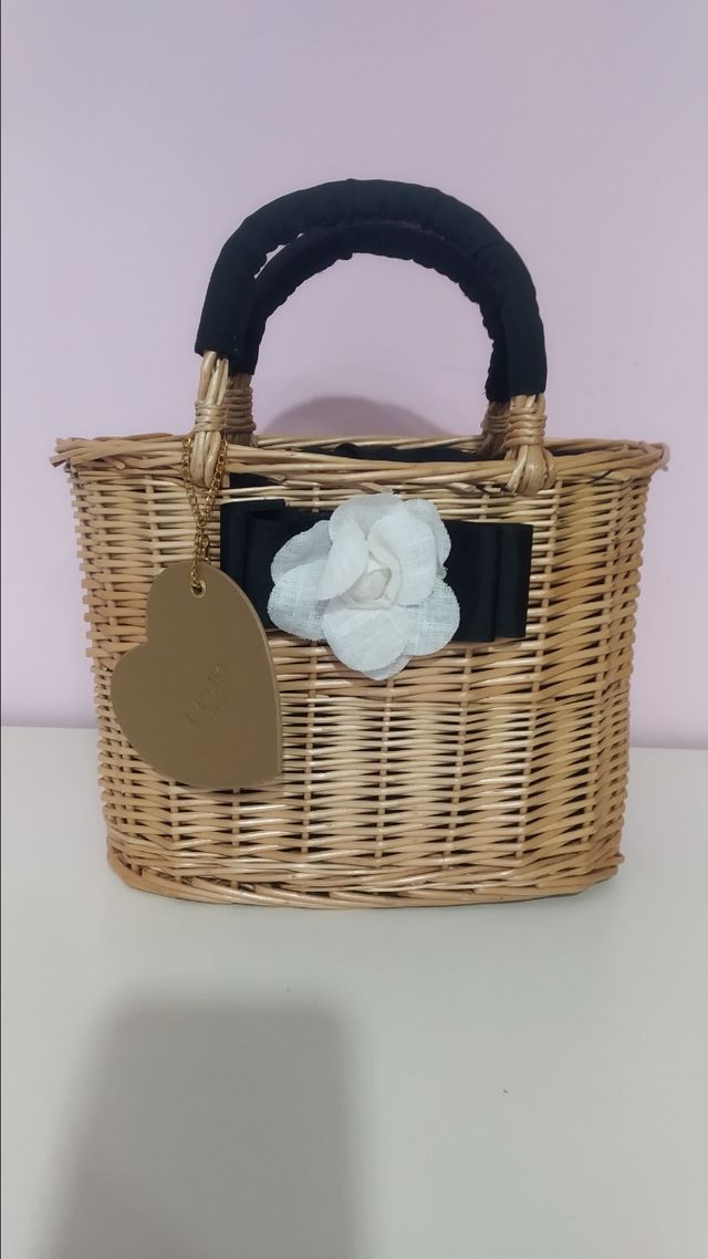 Borsa cestello in vimini Le Chicche