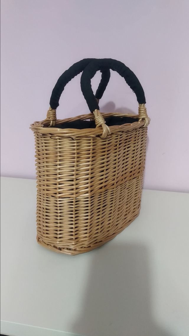 Borsa cestello in vimini Le Chicche