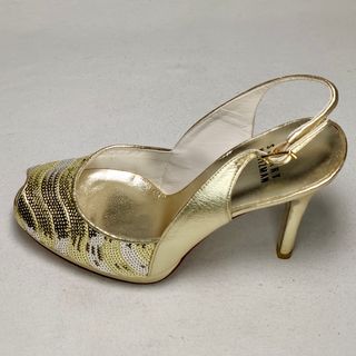 Zapato sandalia lentejuelas