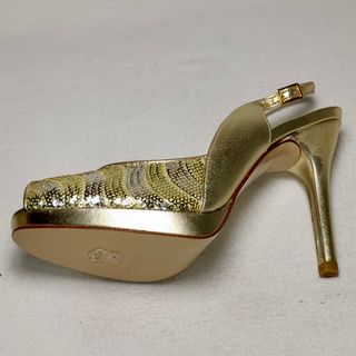 Zapato sandalia lentejuelas