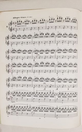 Libro Estudios para piano Czerny. Op.636