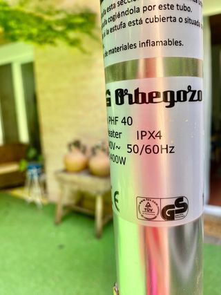 Estufa eléctrica de buena calidad como nueva