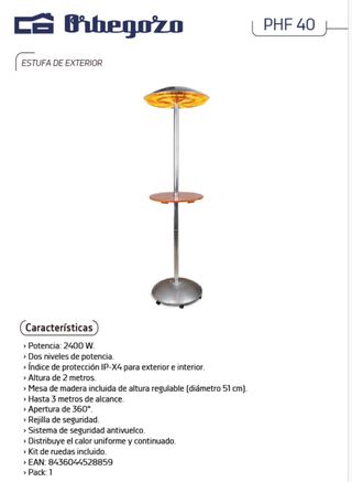 Estufa eléctrica de buena calidad como nueva